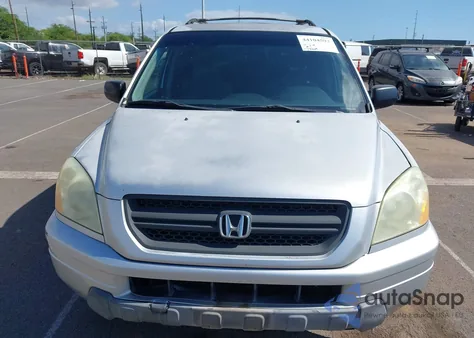 2005 Honda Pilot Lx from USA, damaged, VIN 2HKYF181X5H564401